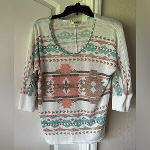 Derek large light sweater